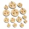 Sweet Kissing Birds Love Mini Wood Shape Charms Jewelry DIY Craft